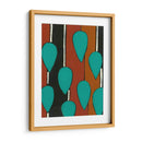 Patrones De Óxido Y Teal V - Regina Moore | Cuadro decorativo de Canvas Lab