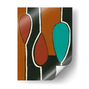 Patrones De Óxido Y Teal Vii - Regina Moore | Cuadro decorativo de Canvas Lab