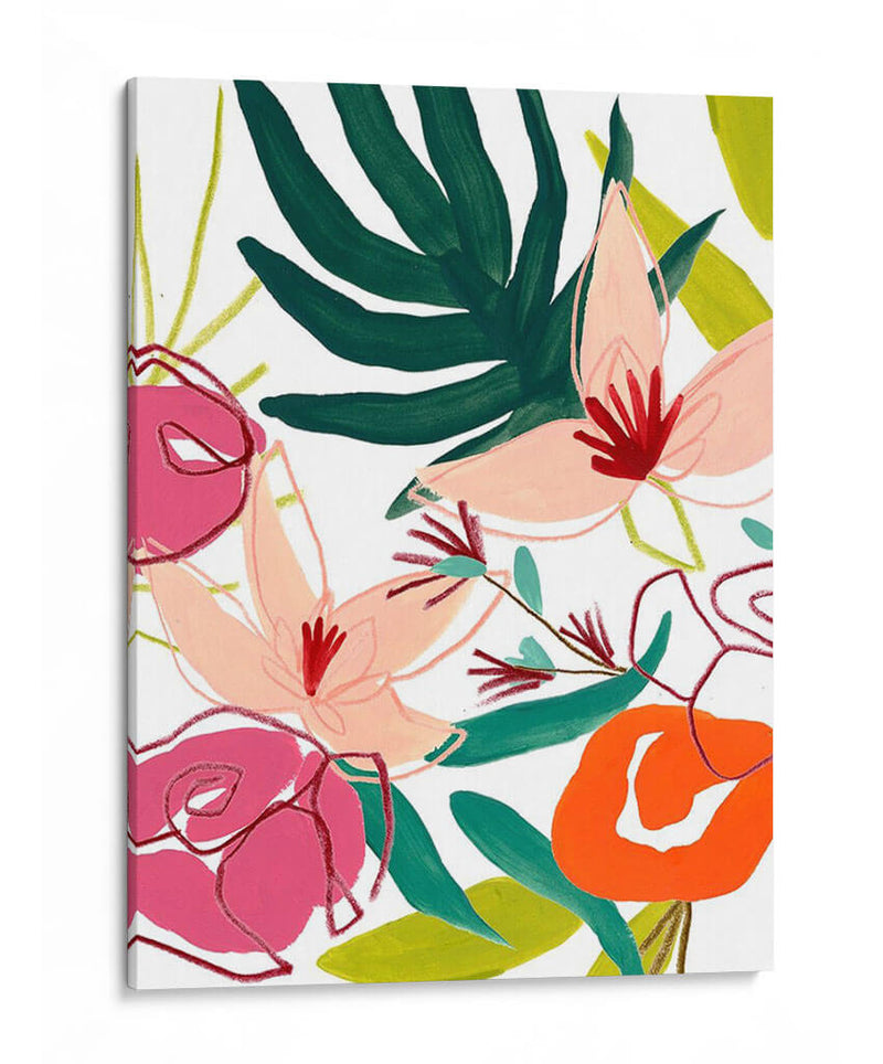 Confeti Tropical Ii - June Erica Vess | Cuadro decorativo de Canvas Lab