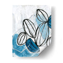 Linternas Azules I - June Erica Vess | Cuadro decorativo de Canvas Lab