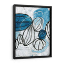 Linternas Azules Ii - June Erica Vess | Cuadro decorativo de Canvas Lab