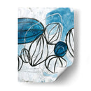 Linternas Azules Ii - June Erica Vess | Cuadro decorativo de Canvas Lab