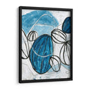 Linternas Azules Iii - June Erica Vess | Cuadro decorativo de Canvas Lab