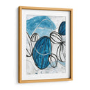 Linternas Azules Iii - June Erica Vess | Cuadro decorativo de Canvas Lab