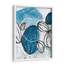 Linternas Azules Iii - June Erica Vess | Cuadro decorativo de Canvas Lab