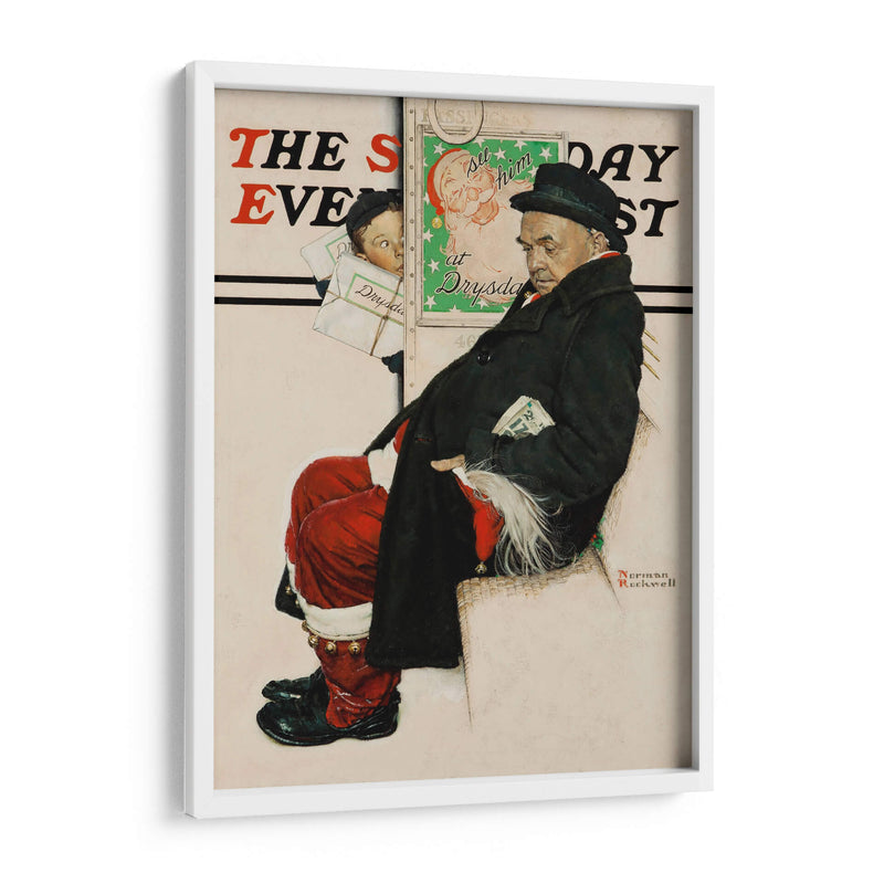 Descubierto - Norman Rockwell | Cuadro decorativo de Canvas Lab