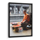 Monje en Cambodia | Cuadro decorativo de Canvas Lab