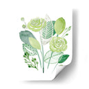 Retrato Verde I - Melissa Wang | Cuadro decorativo de Canvas Lab