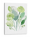 Retrato Verde Ii - Melissa Wang | Cuadro decorativo de Canvas Lab