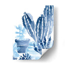 Índigo Suculento I - June Erica Vess | Cuadro decorativo de Canvas Lab
