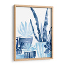 Indigo Suculent Iii - June Erica Vess | Cuadro decorativo de Canvas Lab