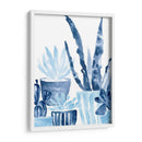 Indigo Suculent Iii - June Erica Vess | Cuadro decorativo de Canvas Lab