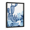 Índigo Suculento Iv - June Erica Vess | Cuadro decorativo de Canvas Lab