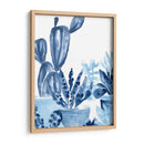 Índigo Suculento Iv - June Erica Vess | Cuadro decorativo de Canvas Lab