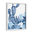 Índigo Suculento Iv - June Erica Vess | Cuadro decorativo de Canvas Lab