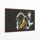 Mono con banana | Cuadro decorativo de Canvas Lab