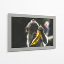 Mono con banana | Cuadro decorativo de Canvas Lab
