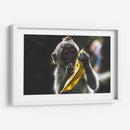 Mono con banana | Cuadro decorativo de Canvas Lab
