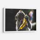 Mono con banana | Cuadro decorativo de Canvas Lab