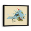 Estado-Virginia Ilustrado - W. Rutledge | Cuadro decorativo de Canvas Lab