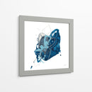 Tinta Azul Blot Ii - June Erica Vess | Cuadro decorativo de Canvas Lab