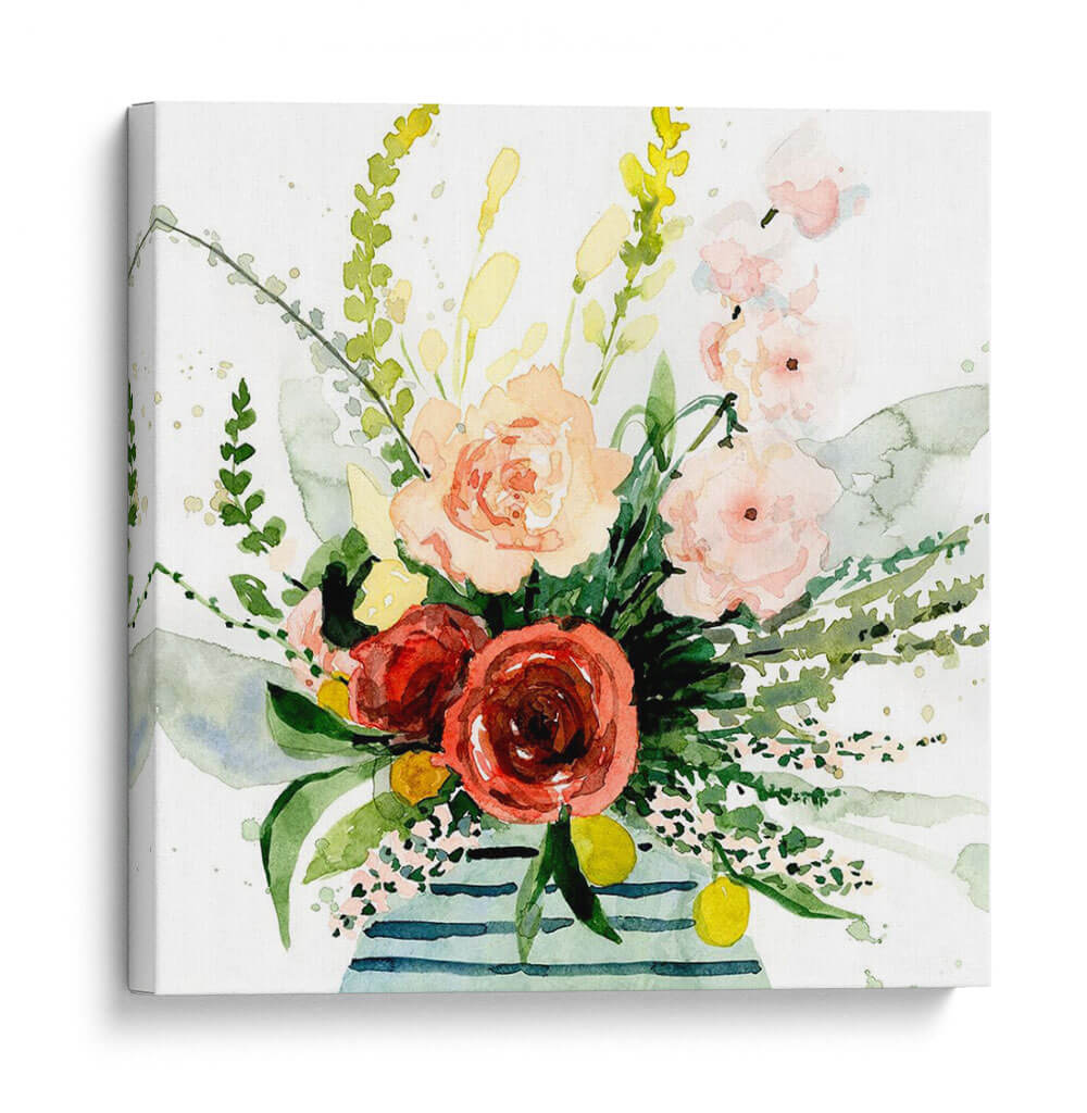 Bouquet Splashy Ii - Susan Savory | Cuadro decorativo de Canvas Lab