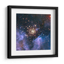 Cúmulo estelar con pirotecnias celestiales | Cuadro decorativo de Canvas Lab