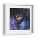 Cúmulo estelar con pirotecnias celestiales | Cuadro decorativo de Canvas Lab