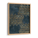 Patrón De Decoración En Azul I - June Erica Vess | Cuadro decorativo de Canvas Lab