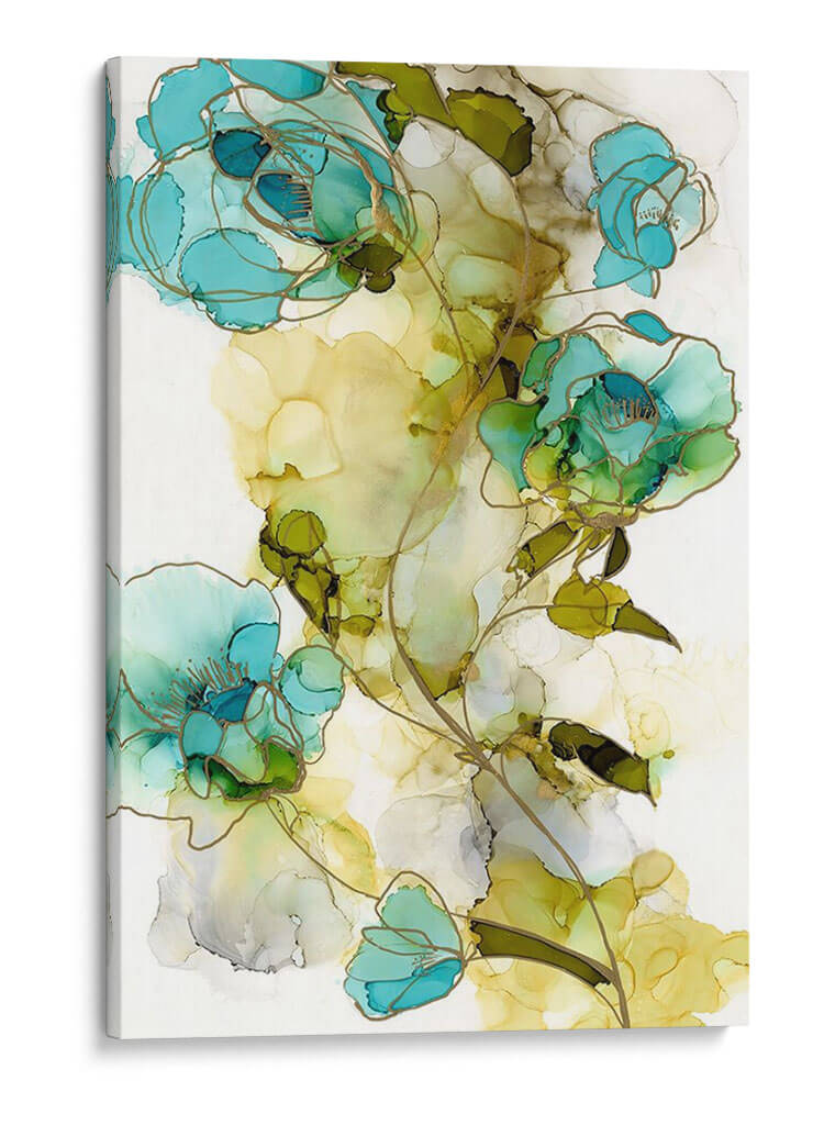 Facetas De Flores I - Jennifer Goldberger | Cuadro decorativo de Canvas Lab