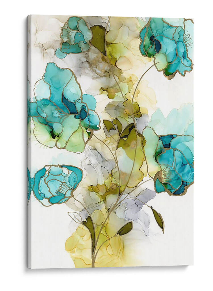 Facetas De Flores Ii - Jennifer Goldberger | Cuadro decorativo de Canvas Lab