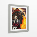 DRACARYS - Mayka ienova | Cuadro decorativo de Canvas Lab