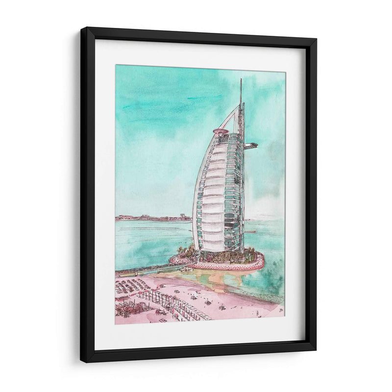 Day Aterrizando Dubai I - Melissa Wang | Cuadro decorativo de Canvas Lab