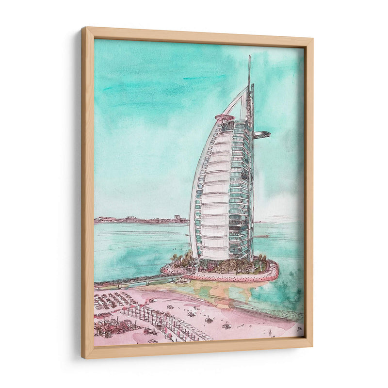 Day Aterrizando Dubai I - Melissa Wang | Cuadro decorativo de Canvas Lab