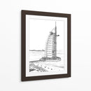Dubai En Blanco Y Negro I - Melissa Wang | Cuadro decorativo de Canvas Lab