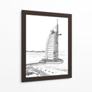 Dubai En Blanco Y Negro I - Melissa Wang | Cuadro decorativo de Canvas Lab