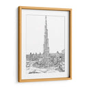 Dubai En Blanco Y Negro Ii - Melissa Wang | Cuadro decorativo de Canvas Lab