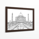 India En Blanco Y Negro Ii - Melissa Wang | Cuadro decorativo de Canvas Lab