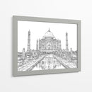 India En Blanco Y Negro Ii - Melissa Wang | Cuadro decorativo de Canvas Lab