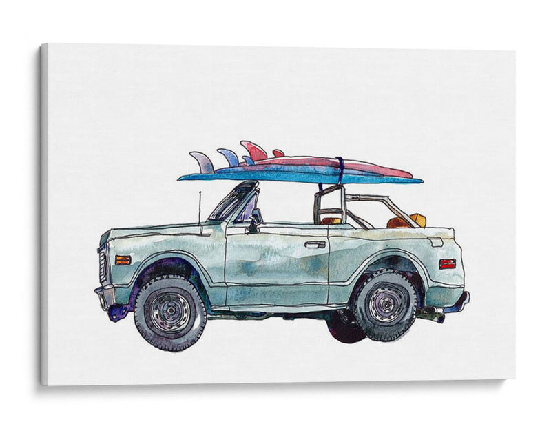 Surfin Wheels I - Scherrer Finch | Cuadro decorativo de Canvas Lab