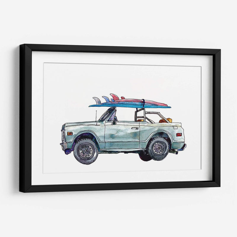 Surfin Wheels I - Scherrer Finch | Cuadro decorativo de Canvas Lab