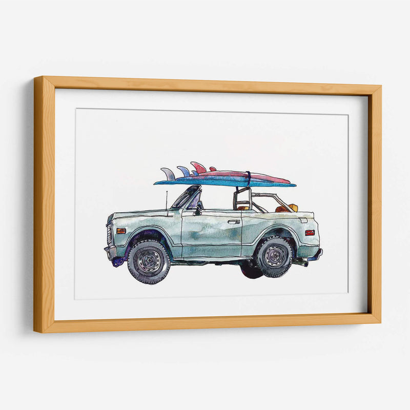 Surfin Wheels I - Scherrer Finch | Cuadro decorativo de Canvas Lab