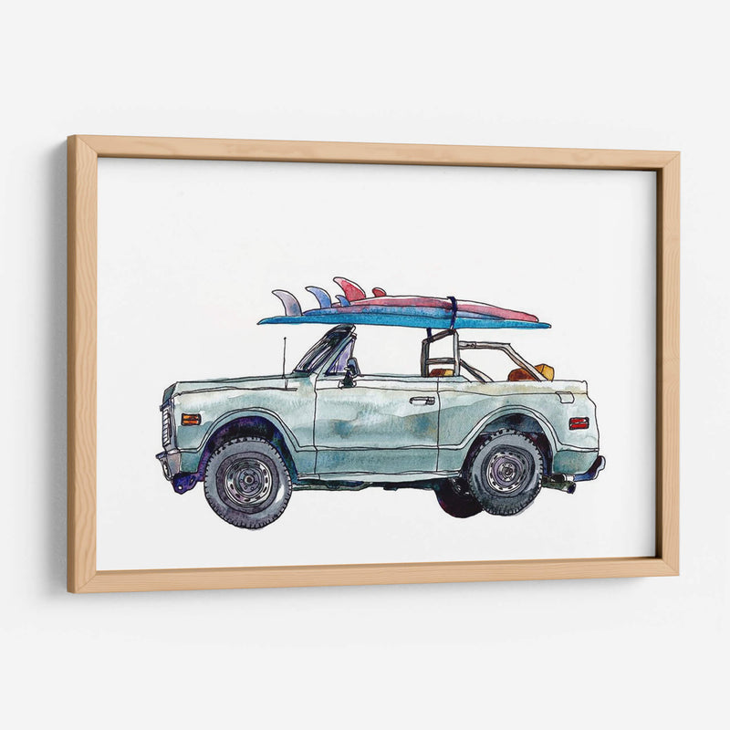 Surfin Wheels I - Scherrer Finch | Cuadro decorativo de Canvas Lab