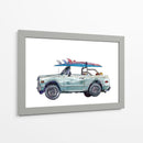 Surfin Wheels I - Scherrer Finch | Cuadro decorativo de Canvas Lab