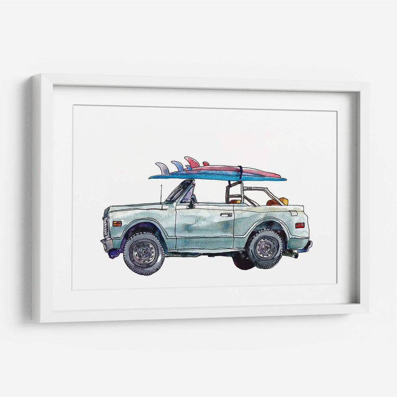 Surfin Wheels I - Scherrer Finch | Cuadro decorativo de Canvas Lab