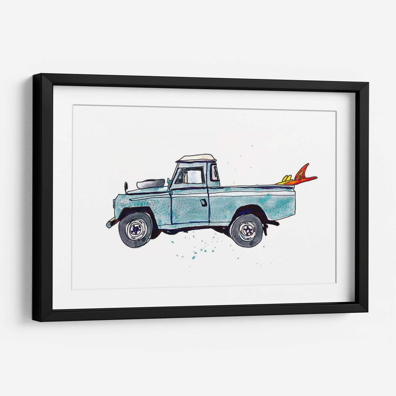 Surfin Wheels Iii - Scherrer Finch | Cuadro decorativo de Canvas Lab