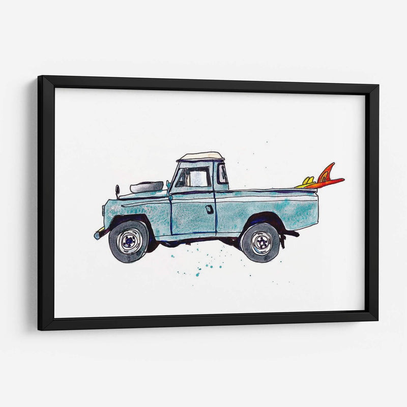 Surfin Wheels Iii - Scherrer Finch | Cuadro decorativo de Canvas Lab