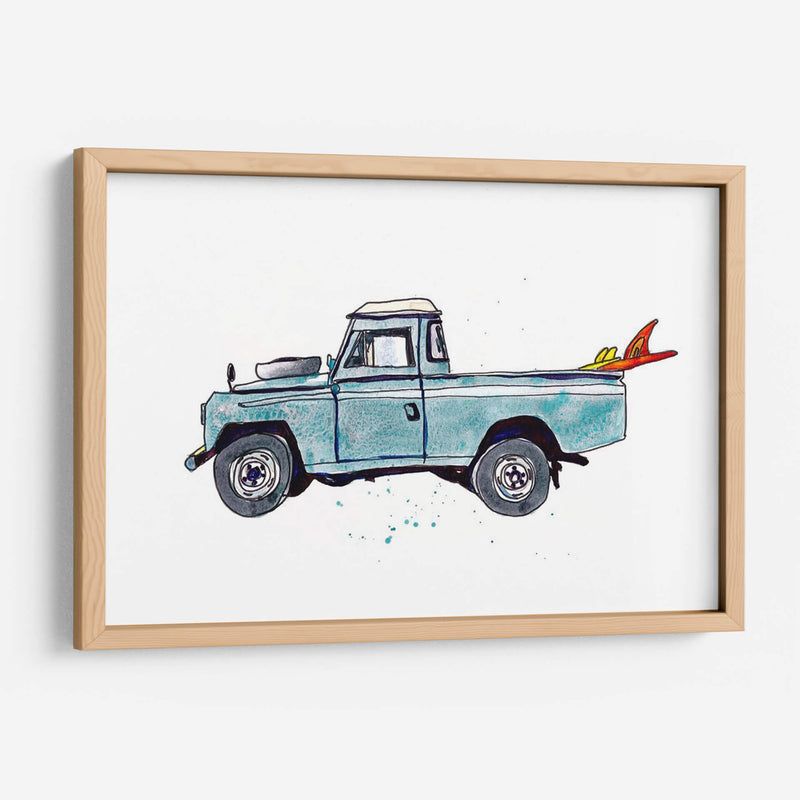 Surfin Wheels Iii - Scherrer Finch | Cuadro decorativo de Canvas Lab