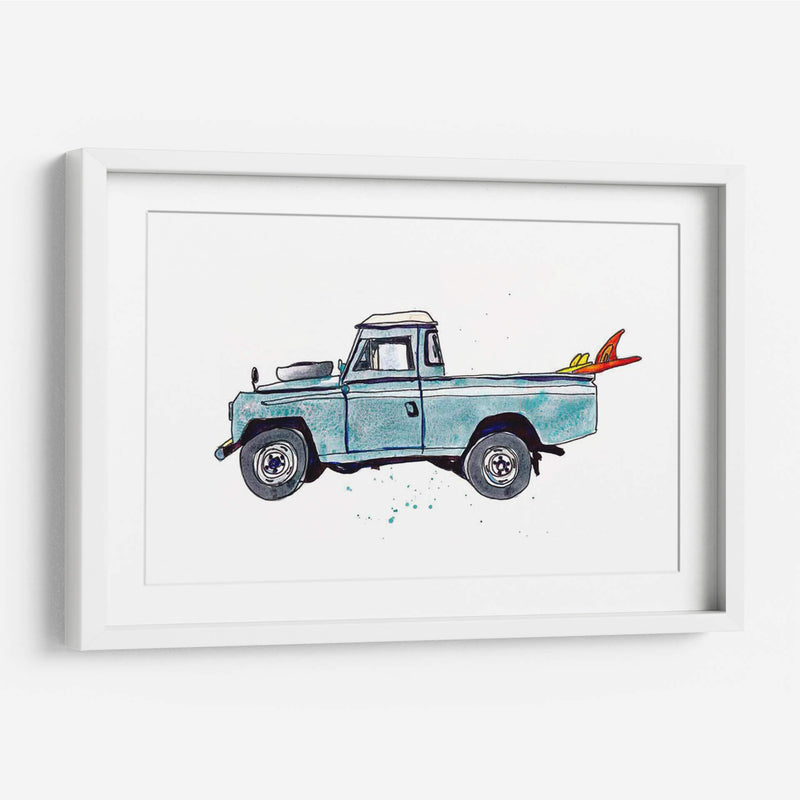 Surfin Wheels Iii - Scherrer Finch | Cuadro decorativo de Canvas Lab