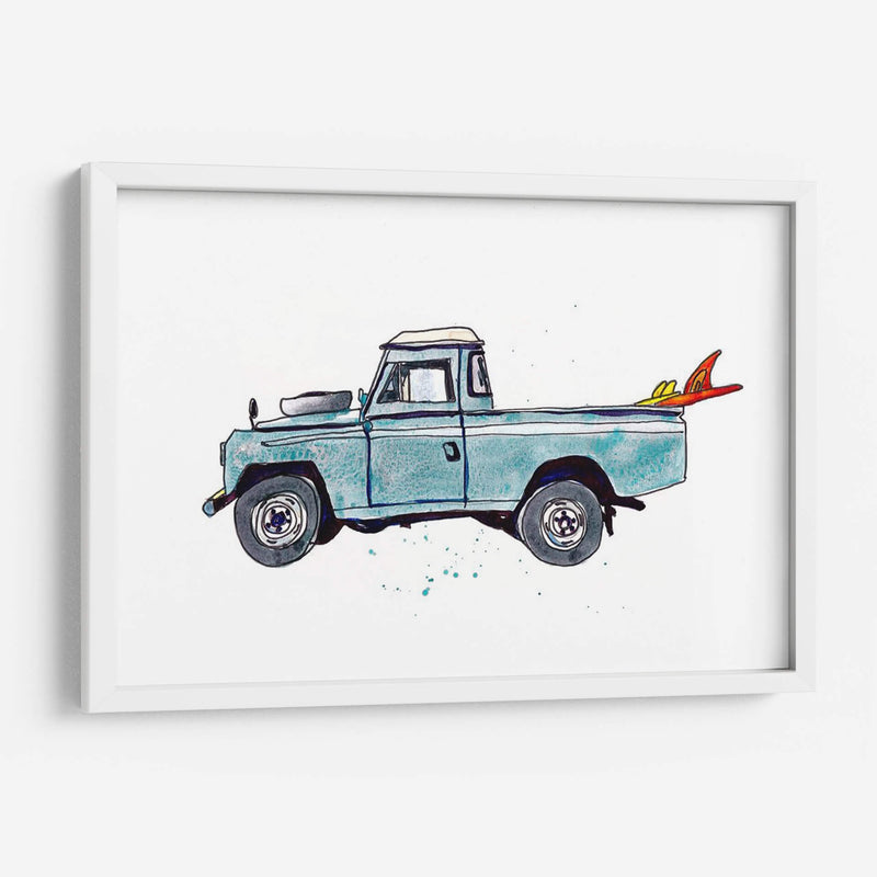 Surfin Wheels Iii - Scherrer Finch | Cuadro decorativo de Canvas Lab